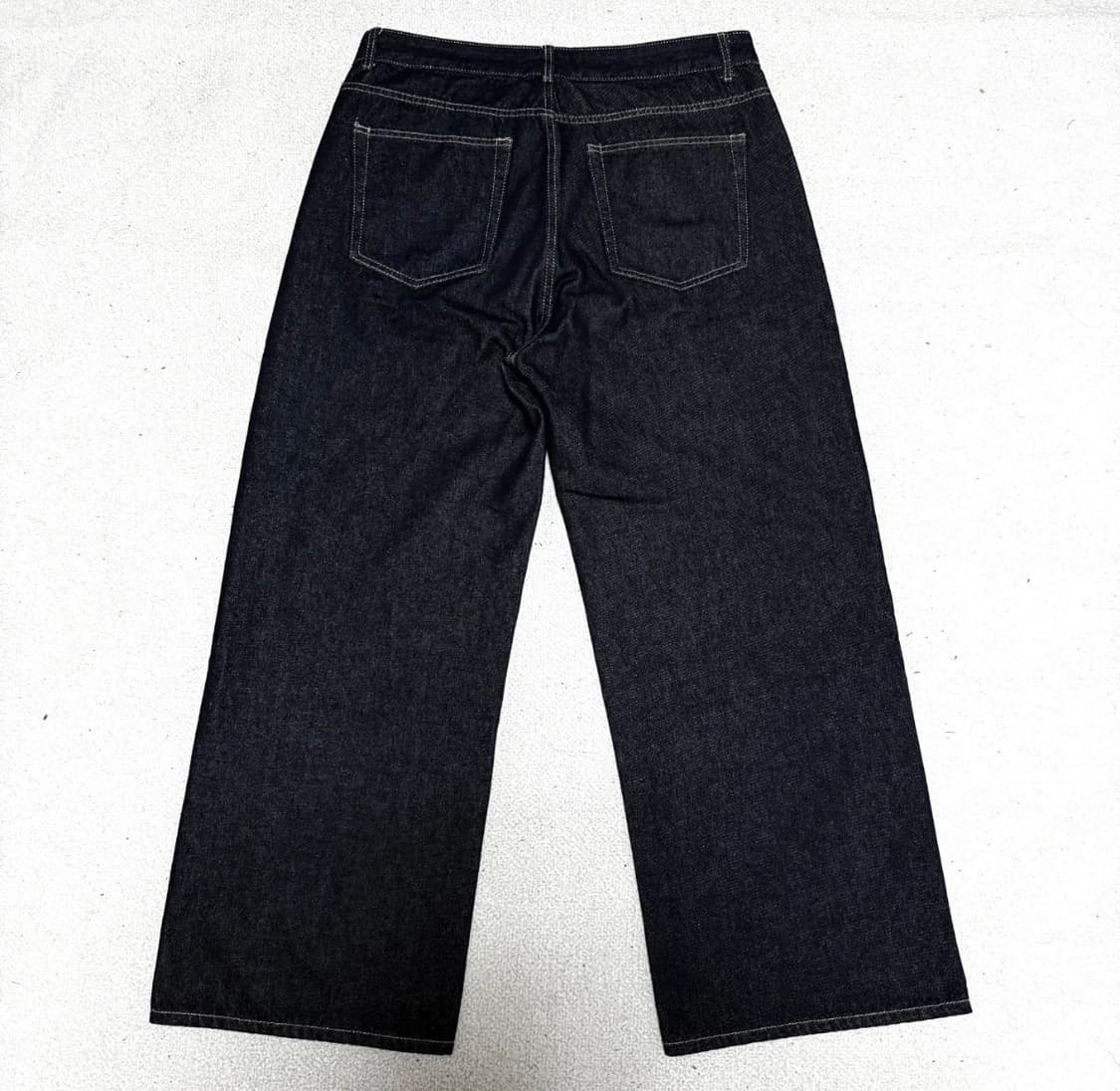 🖤유라이프지 노멀 와이드 생지 데님 팬츠🖤 상품이미지2