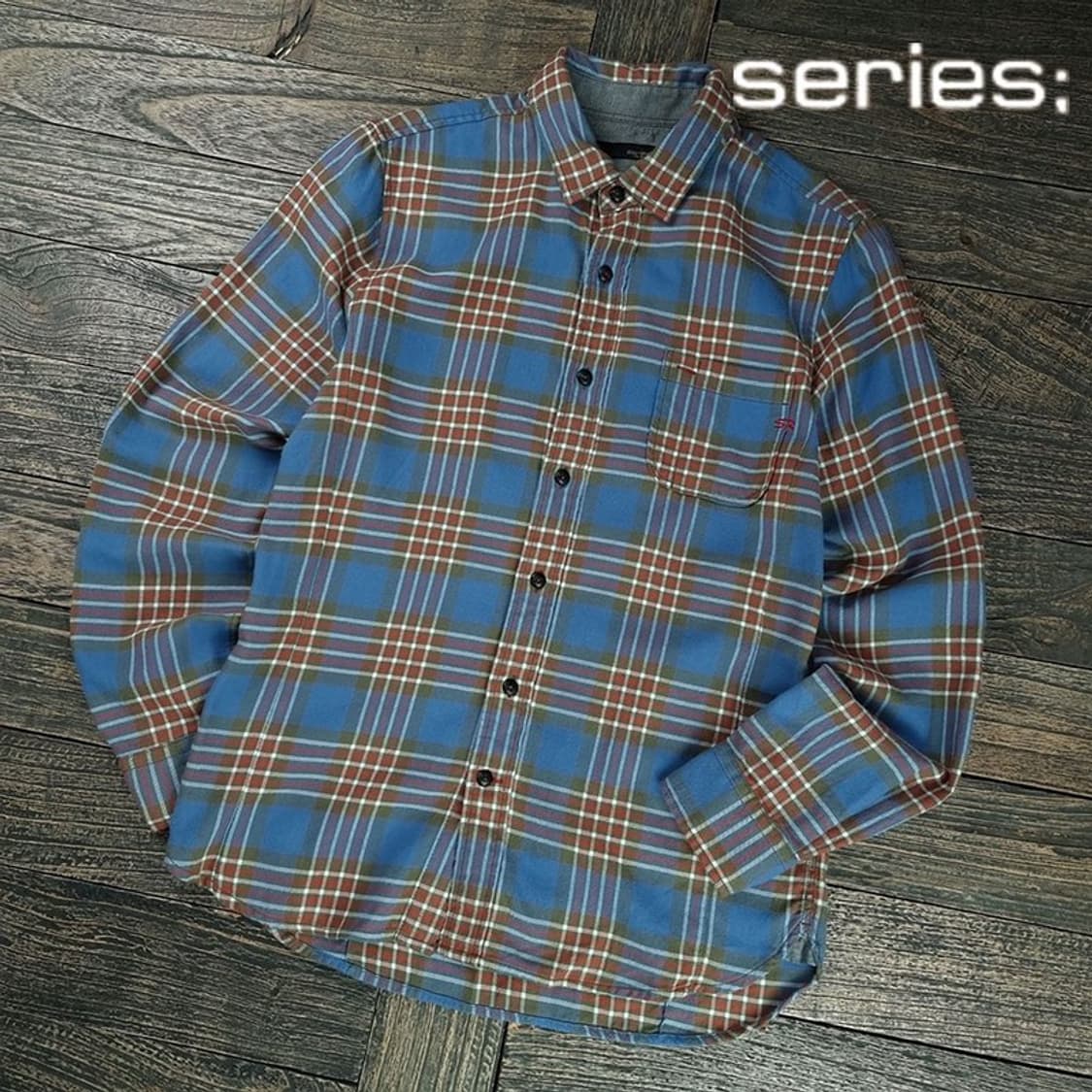 [시리즈] 빈티지 체크 셔츠 M19387 상품이미지1
