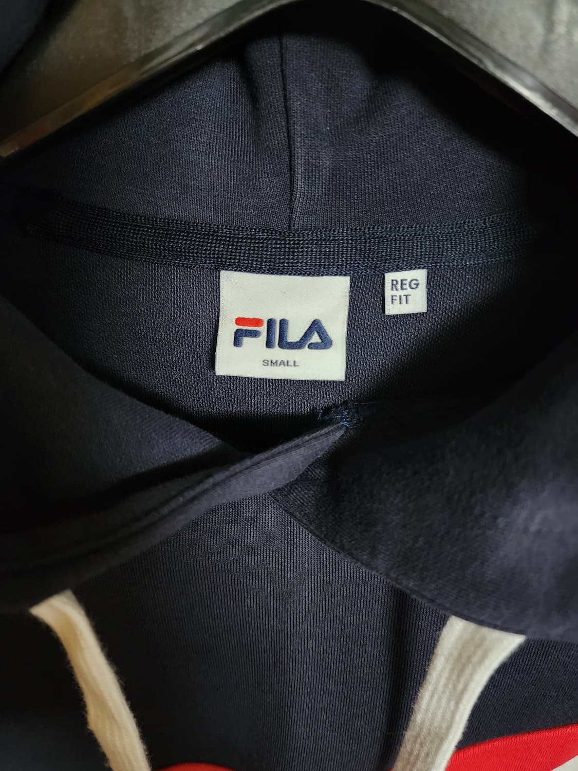 휠라 크롭 후드티 상품이미지2