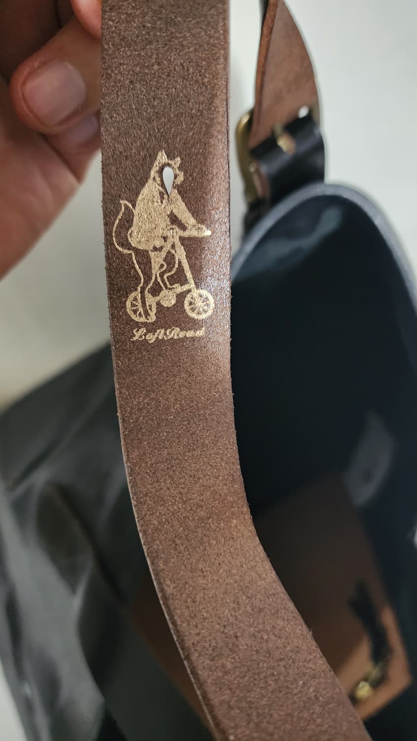 Leftroad 가죽 토트백 블랙 상품이미지7