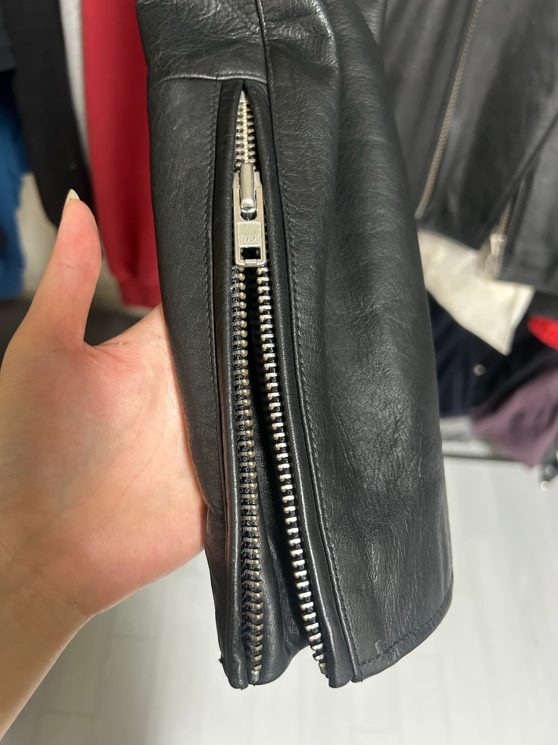 산드로 라이더자켓 상품이미지3