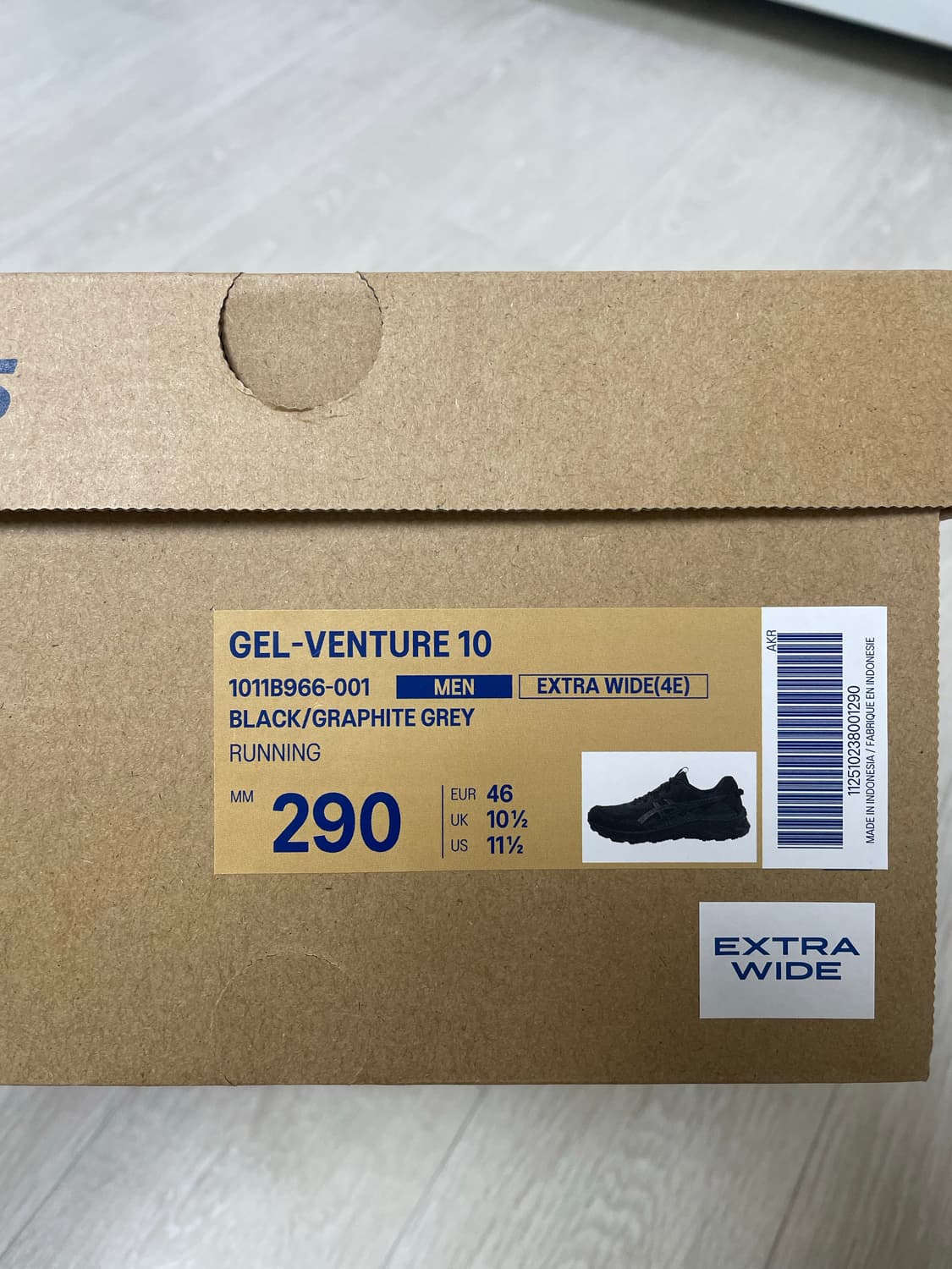 [290] 아식스 젤 벤처10 엑스트라와이드 상품이미지5