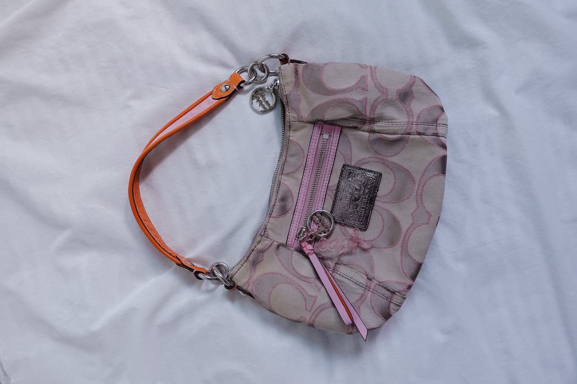 coach pink stitch bag 상품이미지2