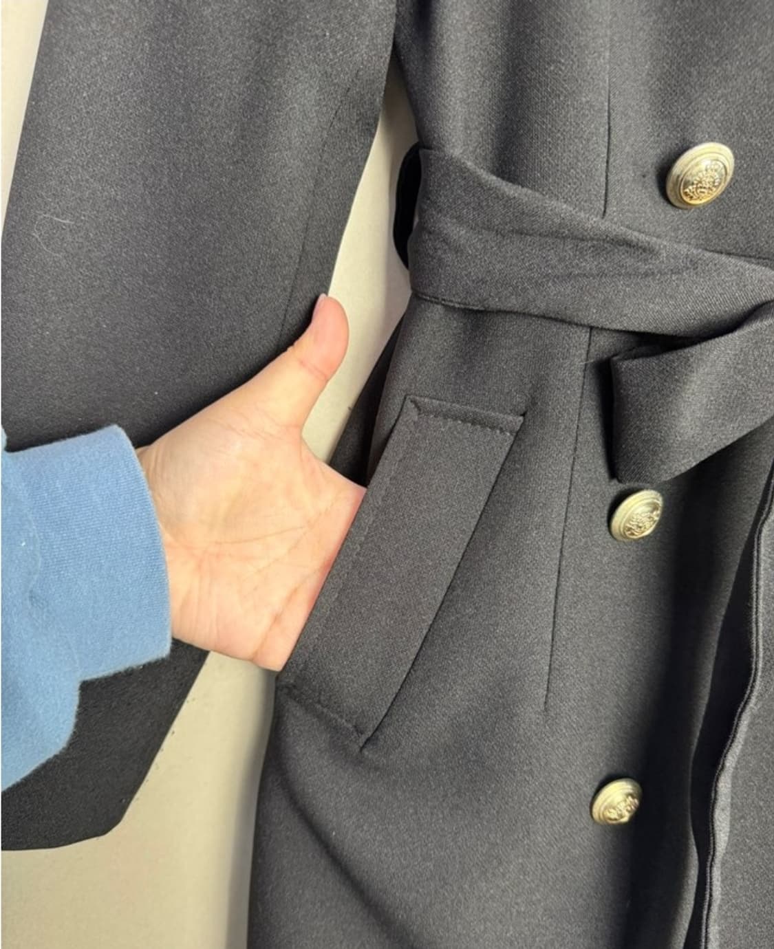 GUMZZI(정품)도시적인 매력 세련된감각 바바리코트 트렌치코트 더블자켓 상품이미지6