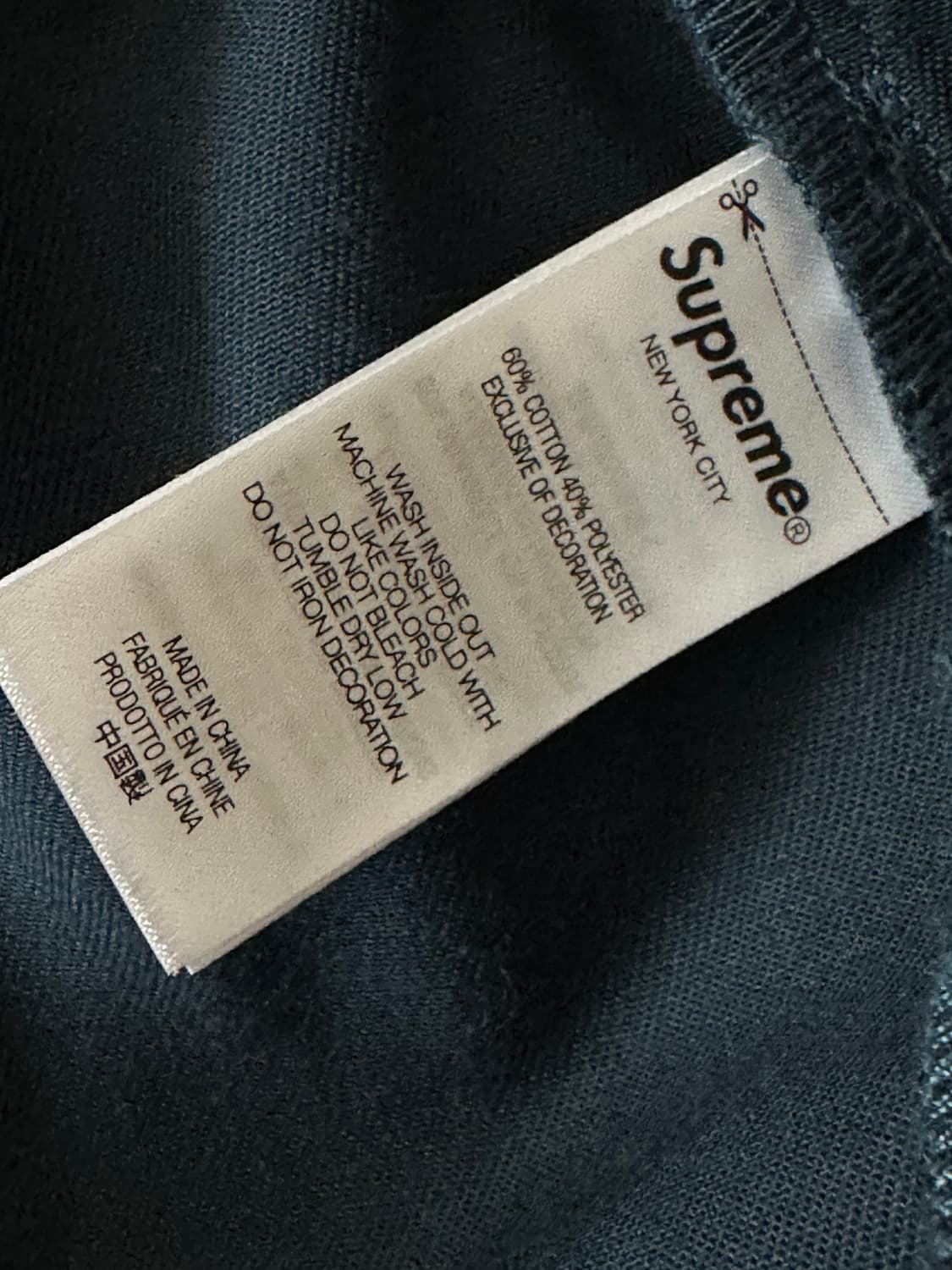 슈프림 스노우 화이트 워크 셔츠 상품이미지3