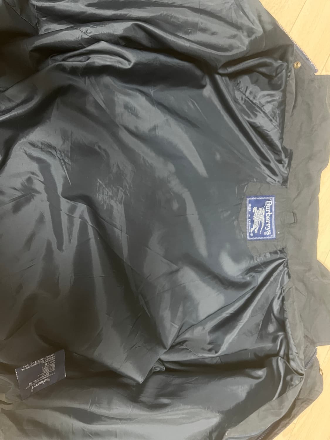 버버리 빈티지 블루종 자켓 상품이미지2