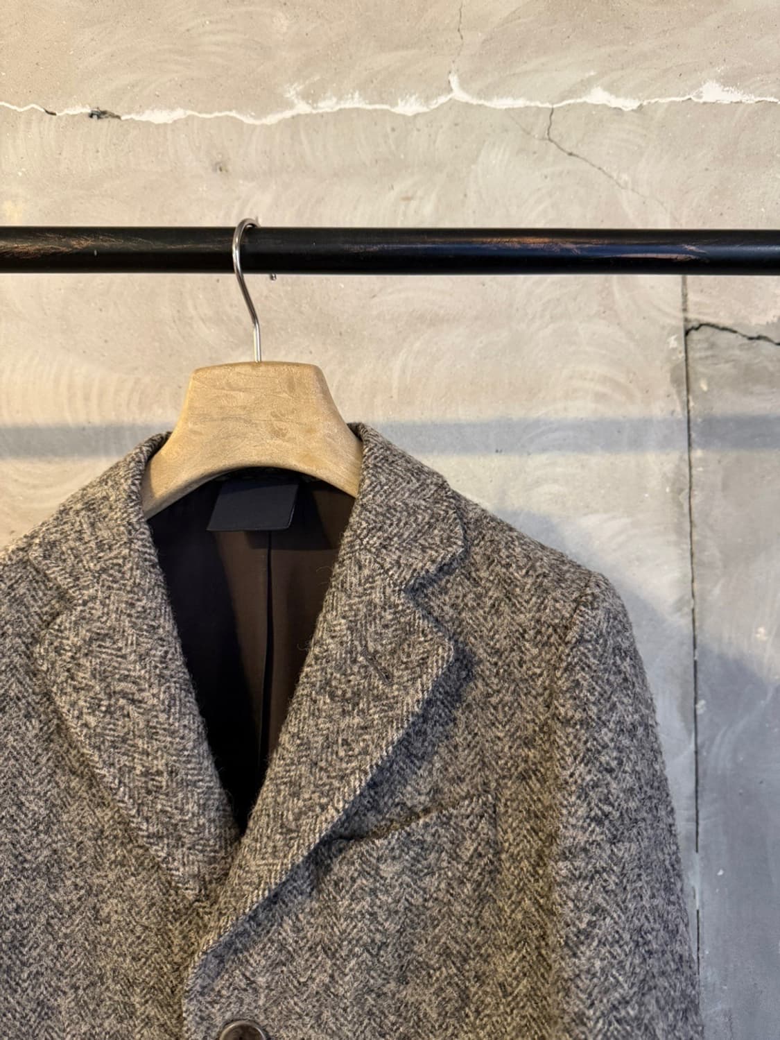 아스페시 로로피아나 울 알파카 체스터필드 코트 66~77 상품이미지4