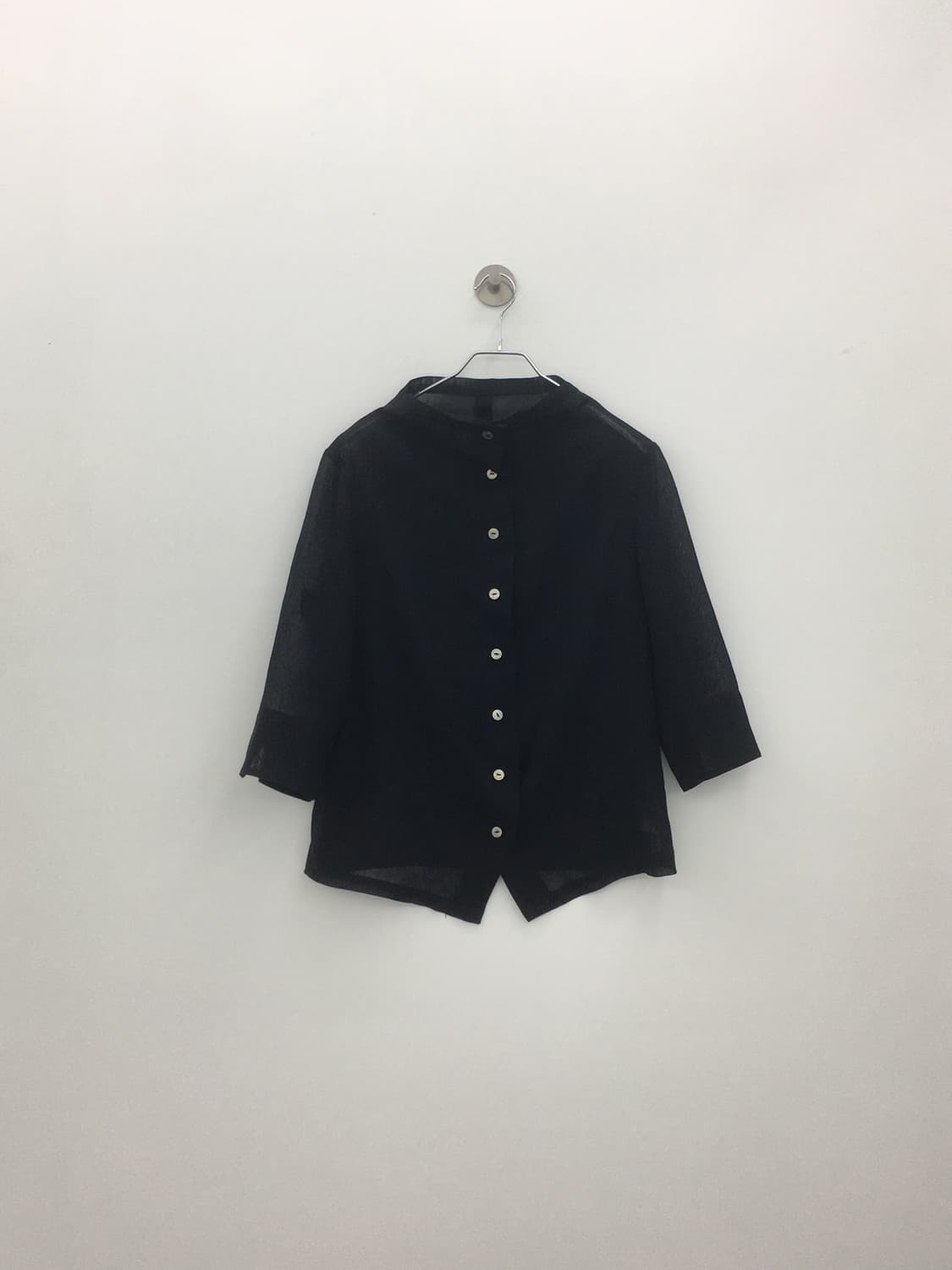 High Neck Sheer Top 상품이미지3