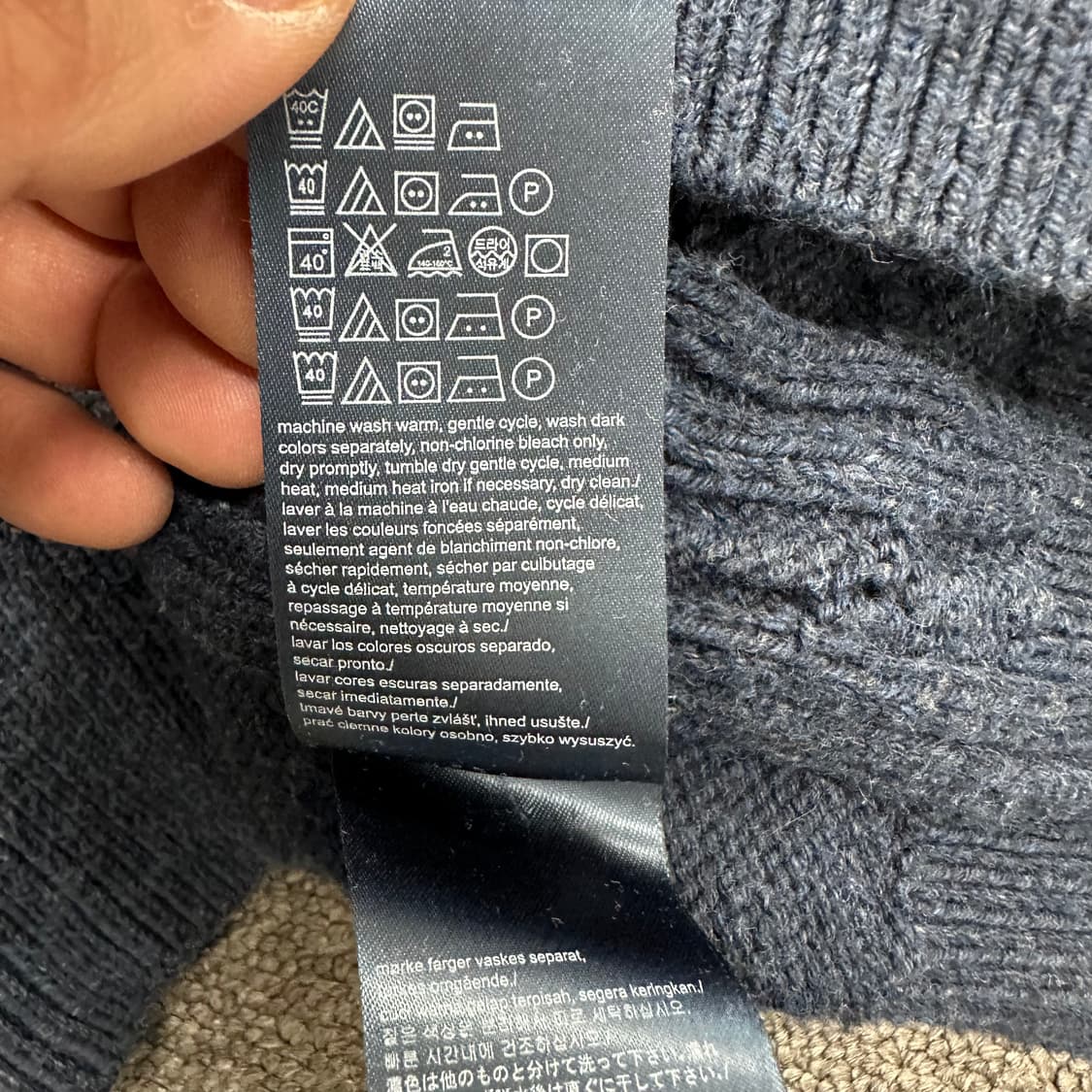 타미힐피거 니트 상품이미지5