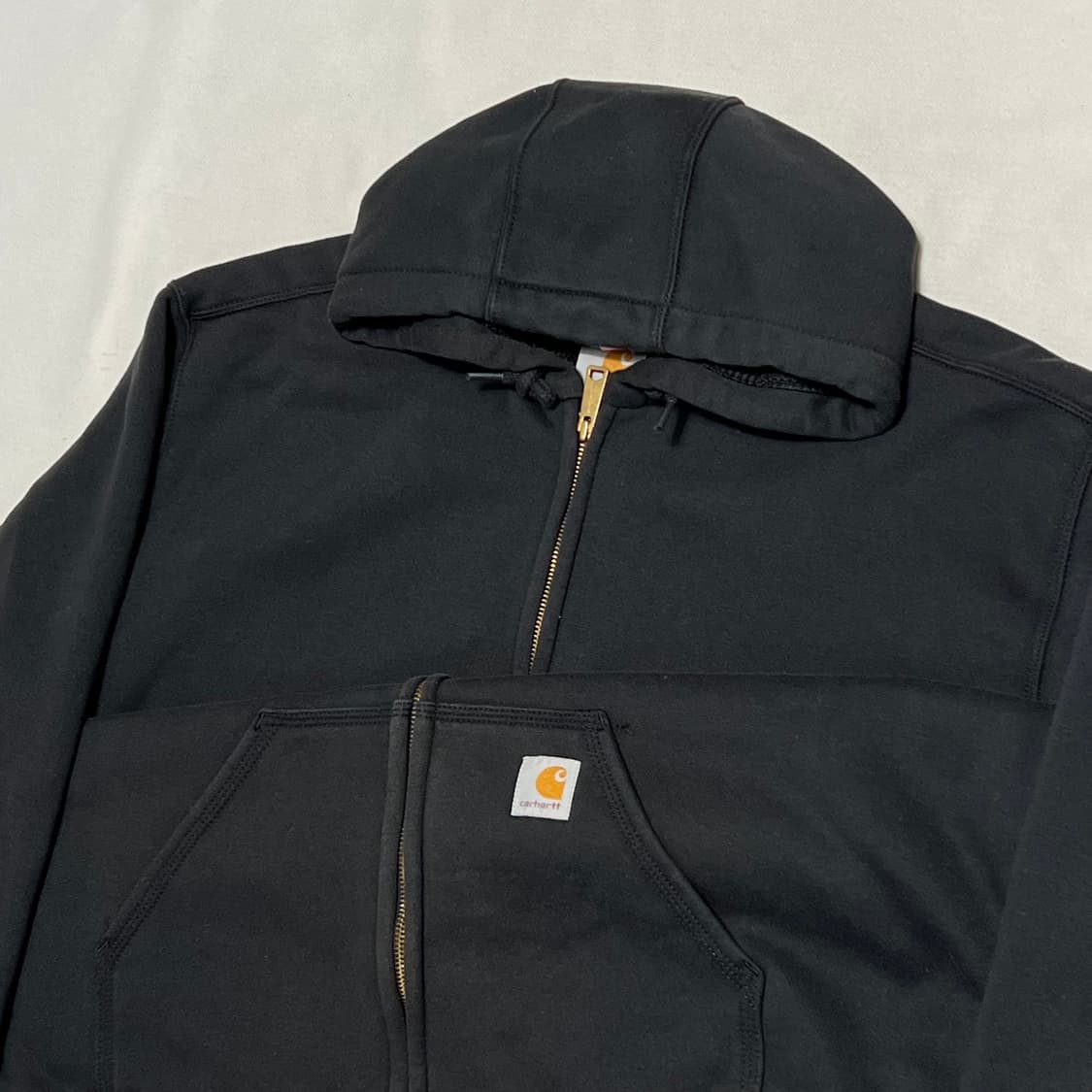 XL 칼하트 챠콜 써멀 후드 집업 상품이미지1