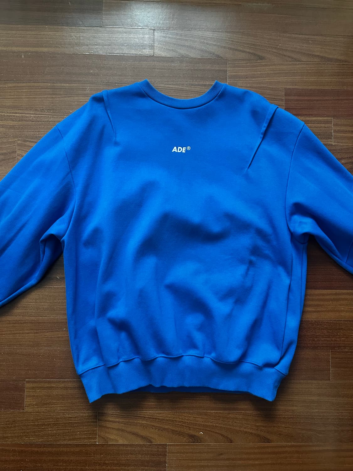 [아더에러] 19SS 에이드 맨투맨 블루 A2 상품이미지2