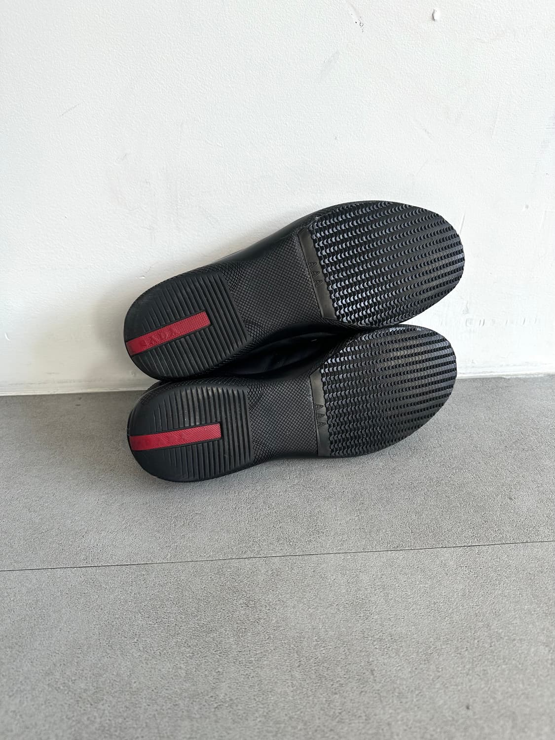 프라다 스포츠 2000s 아메리카컵 블랙 레더 상품이미지6