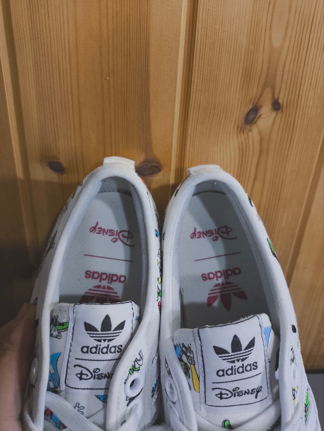 255mm 아디다스 x 디즈니 구피 스니커즈 니짜 상품이미지6