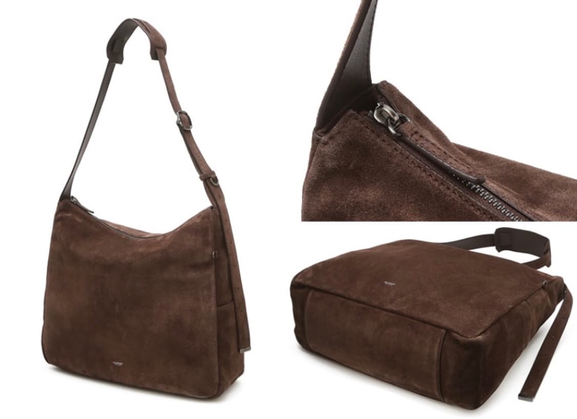 새상품,풀박스) 질스튜어트 이탈리아 천연 스웨이드 가죽 숄더백, 크로스백 상품이미지10