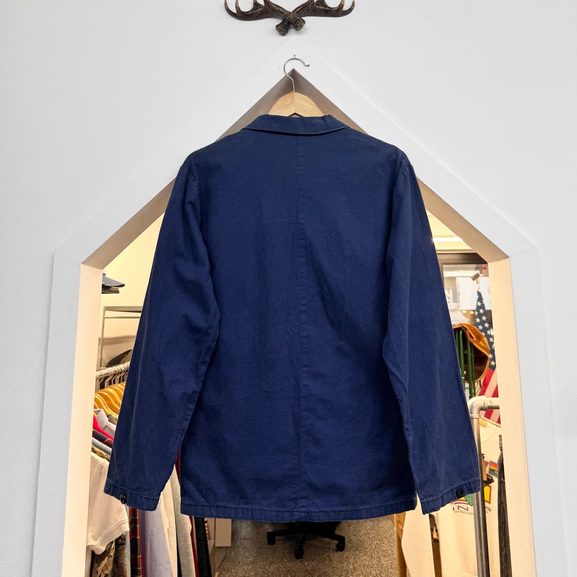 80s 빈티지 프렌치 워크 자켓 (S)   상품이미지3