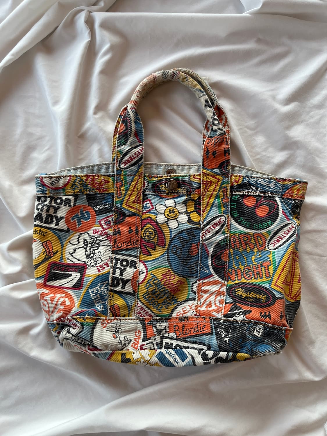 (초레어)히스테릭 글래머 아카이브 데님 토트백 가방 상품이미지1