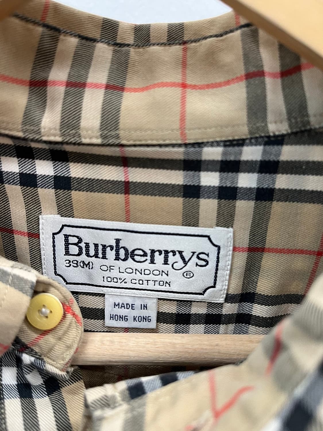 95) 버버리 노바체크 체크셔츠  상품이미지3