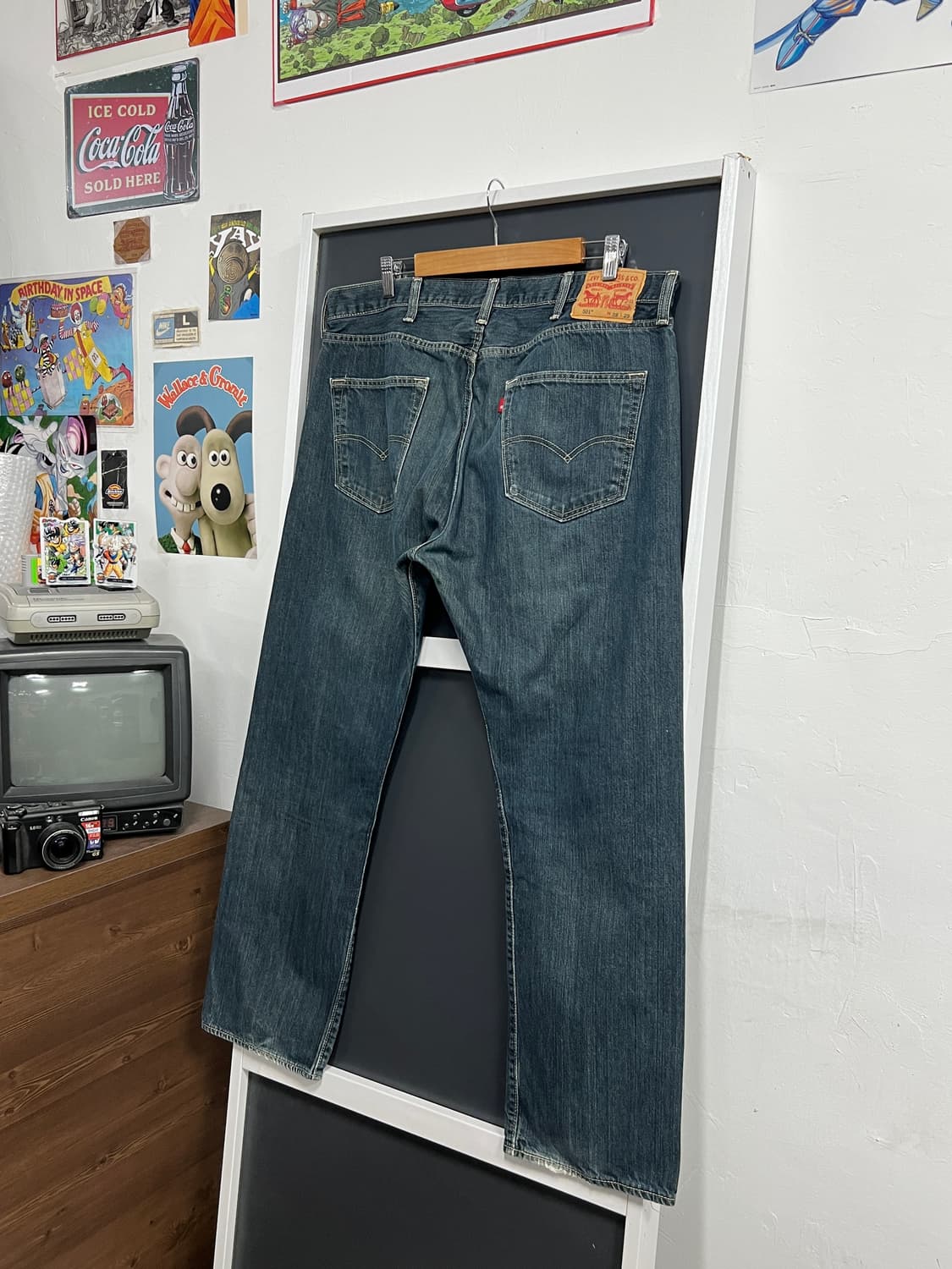 Levis 리바이스 501 버튼플라이 데님 팬츠 상품이미지1