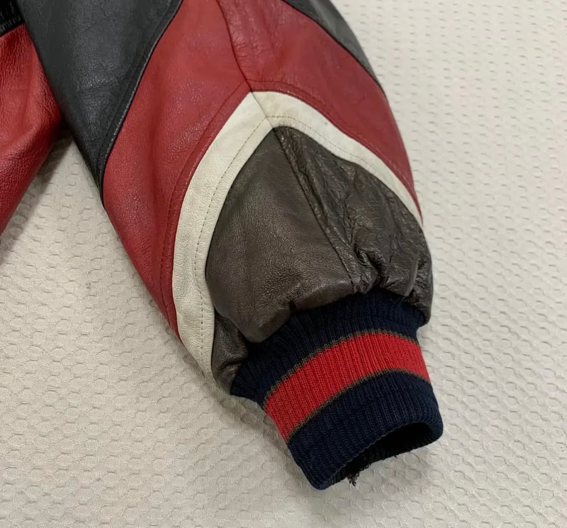 NFL Buccaneers Leather Jacket 상품이미지5