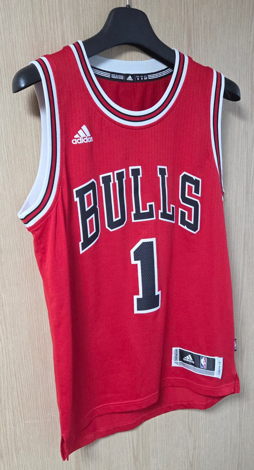 (착샷) 아디다스 시카고 불스 유니폼 스윙맨 데릭 로즈 상품이미지2