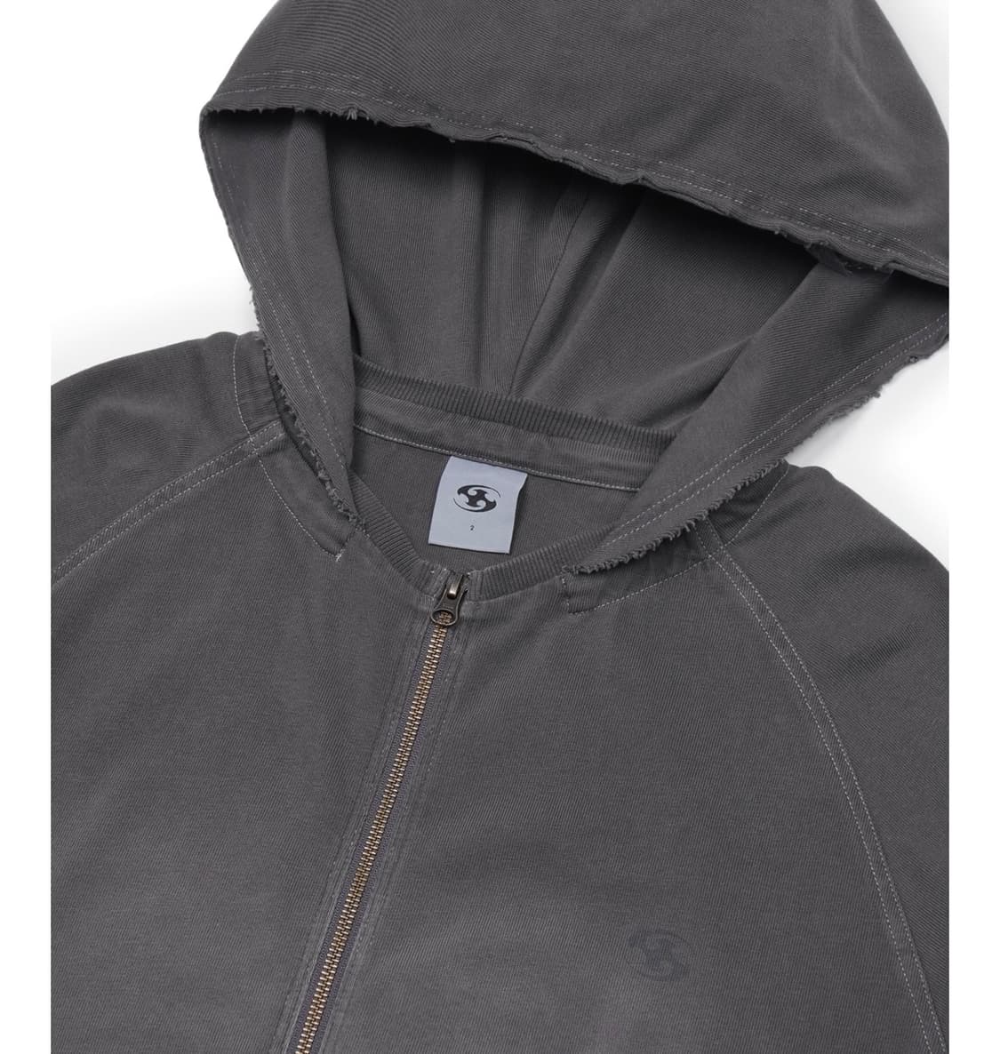 WASHED HOODIE ZIP-UP 상품이미지3