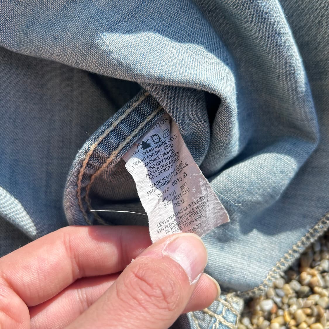 리바이스(LEVIS) 데님 웨스턴 셔츠 상품이미지7