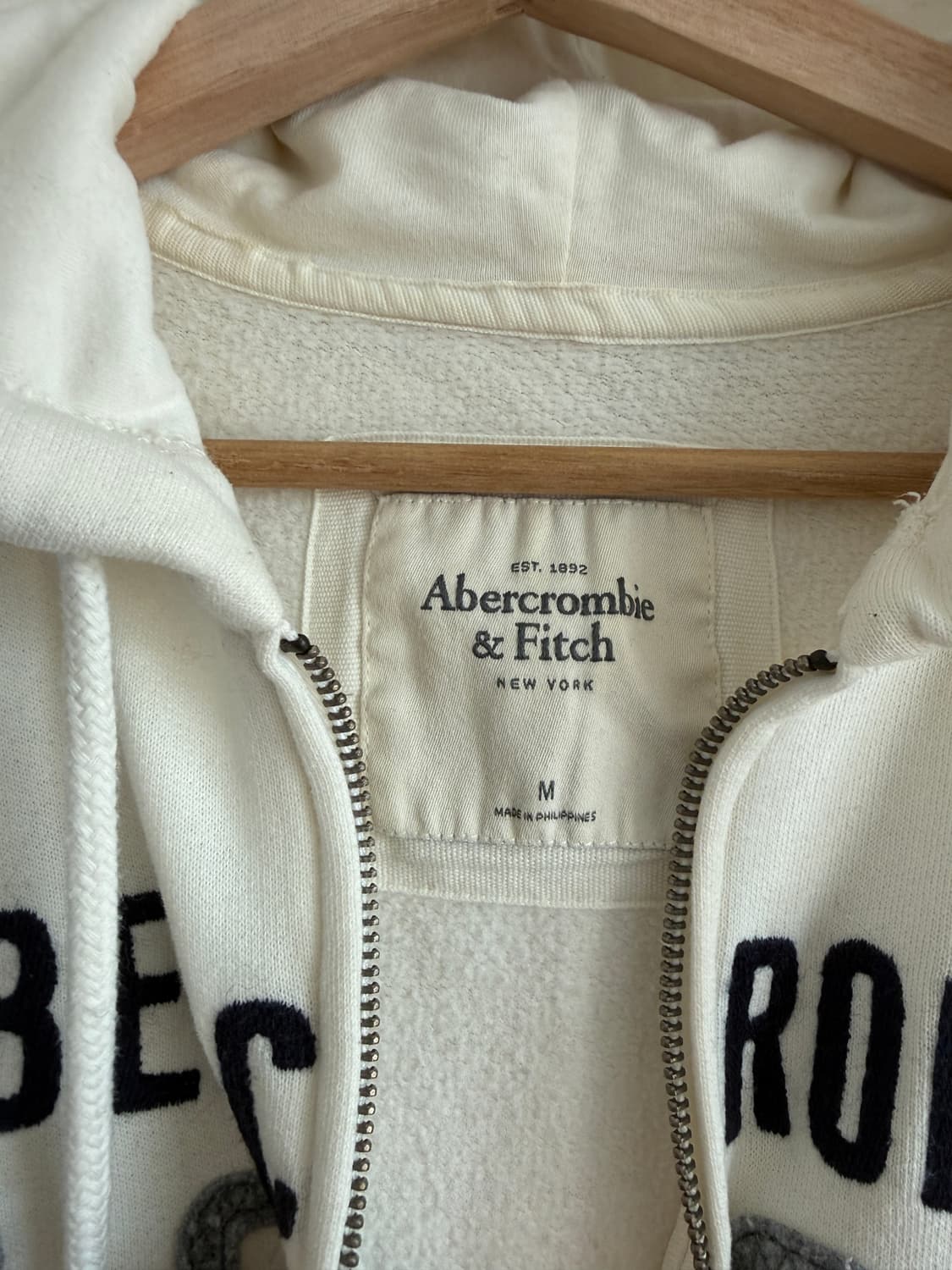 아베크롬비(bercrombie & Fitch) 후드집업(얼룩 확인) 상품이미지7