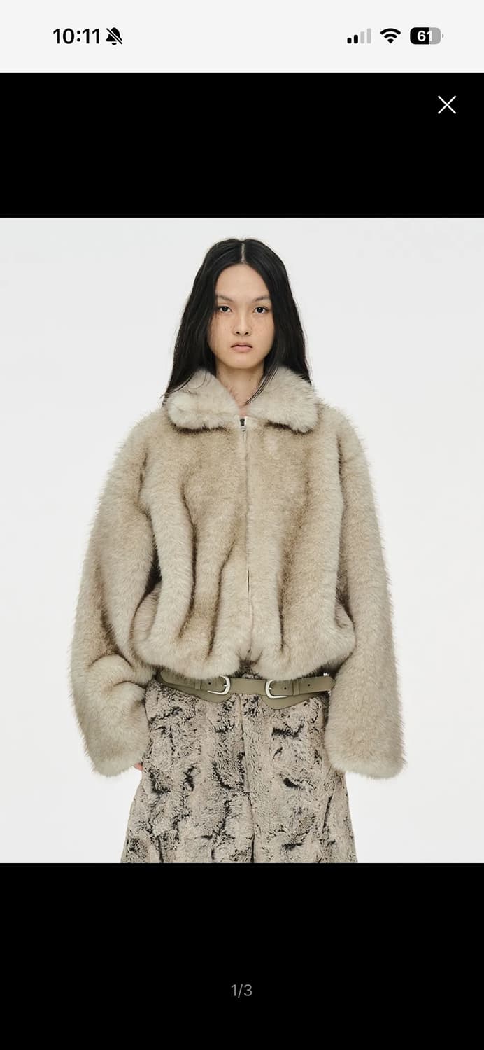 CERRIC 세릭 퍼자켓 상품이미지1