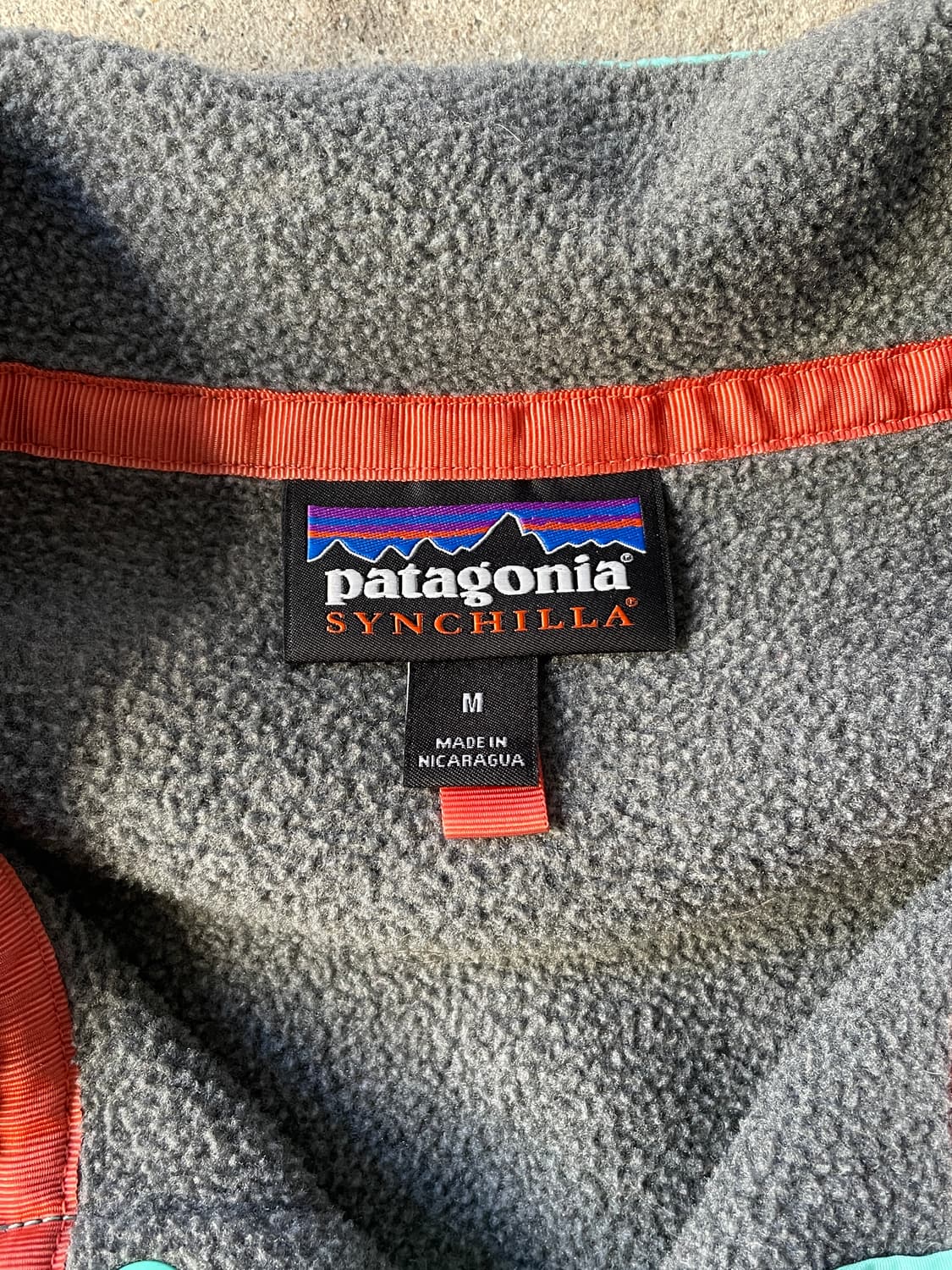 Patagonia Synchilla Nikel&Mint Snap-T 상품이미지4
