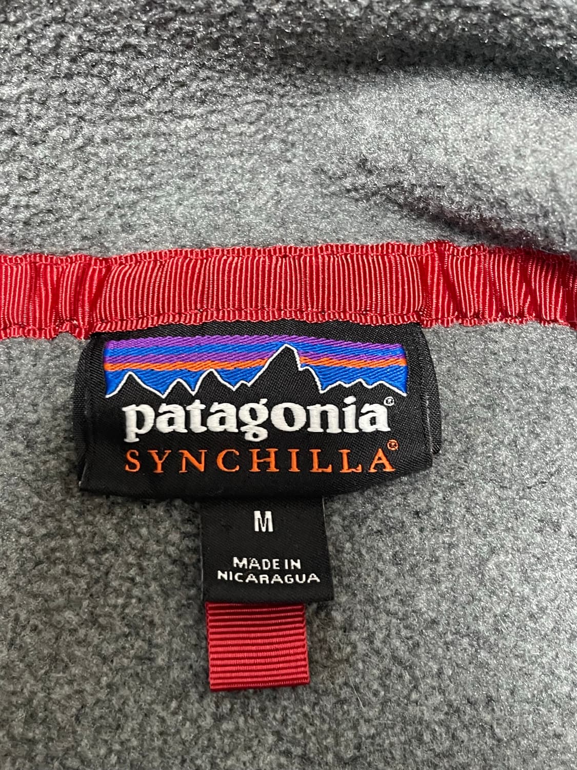Patagonia synchilla 빈티지신칠라 그레이 상품이미지6