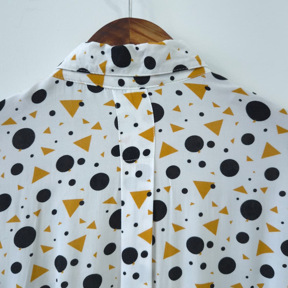 Alexander Jordan 도트&트라이앵글 패턴 셔츠 블라우스 상품이미지8