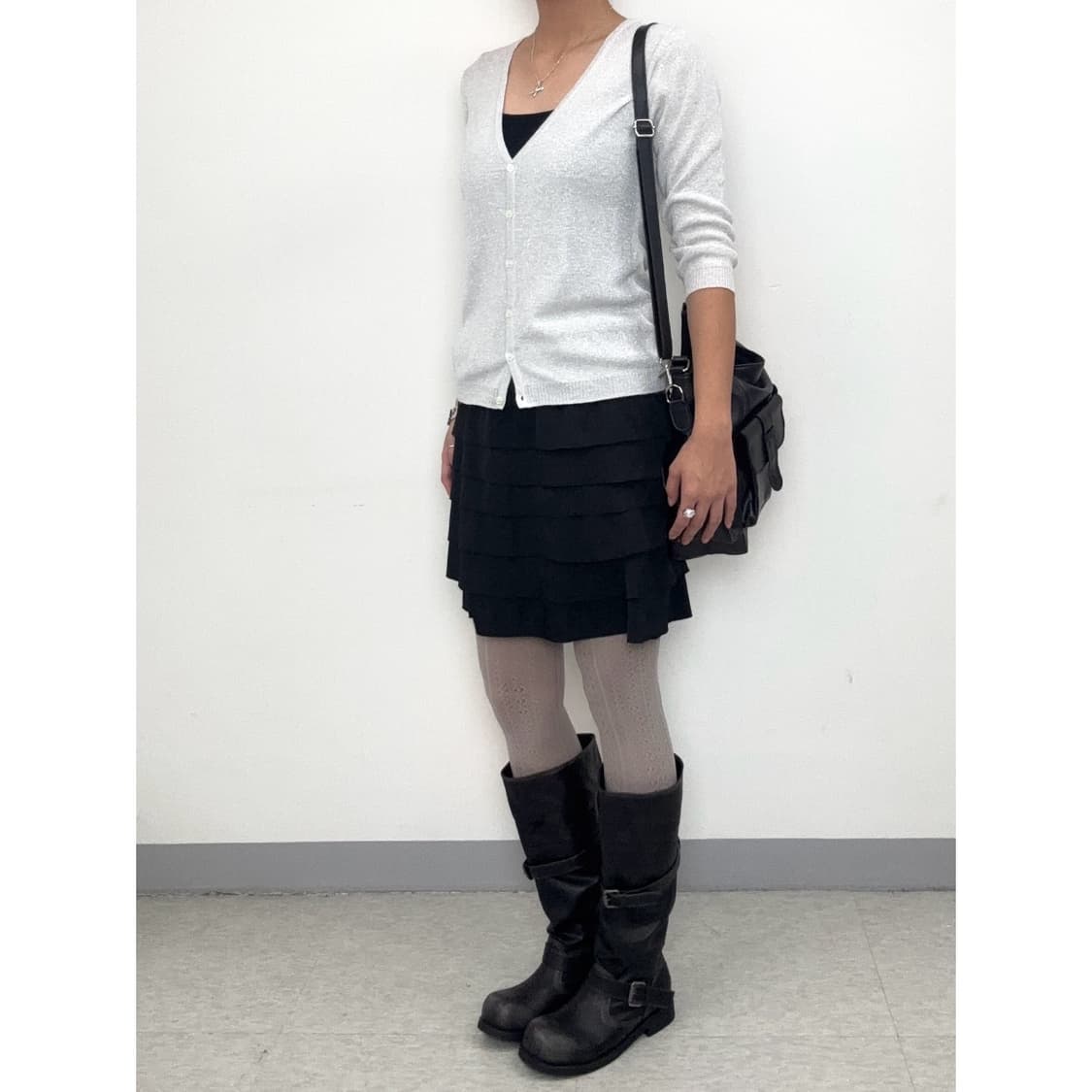 빈티지 글리터 가디건 상품이미지3