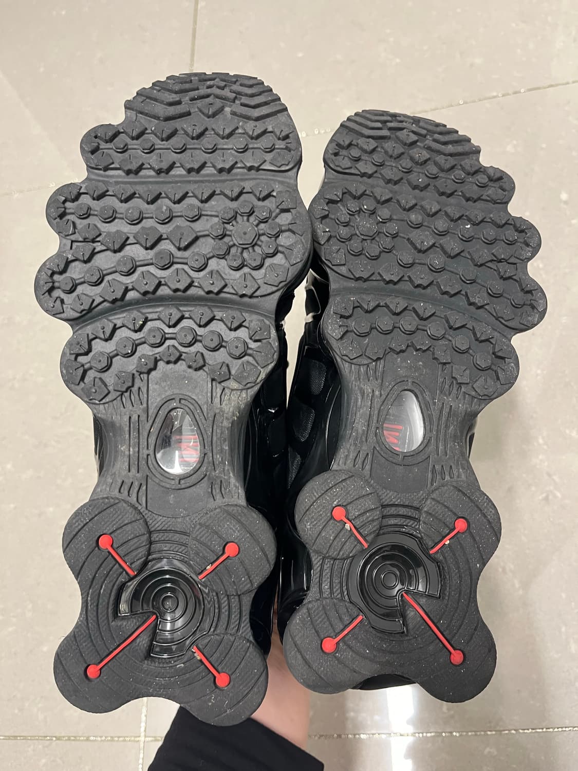 (W) 나이키 샥스 TL 블랙 앤 맥스 오렌지 275 상품이미지4