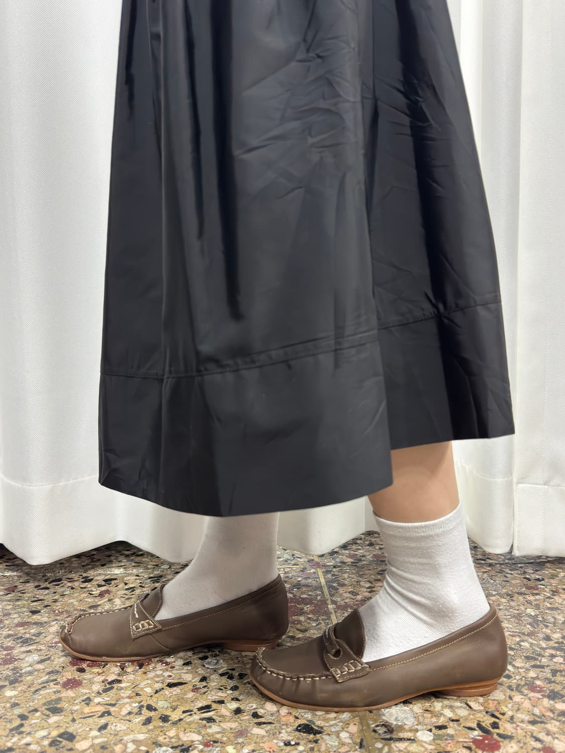 leather flat shoes 상품이미지3