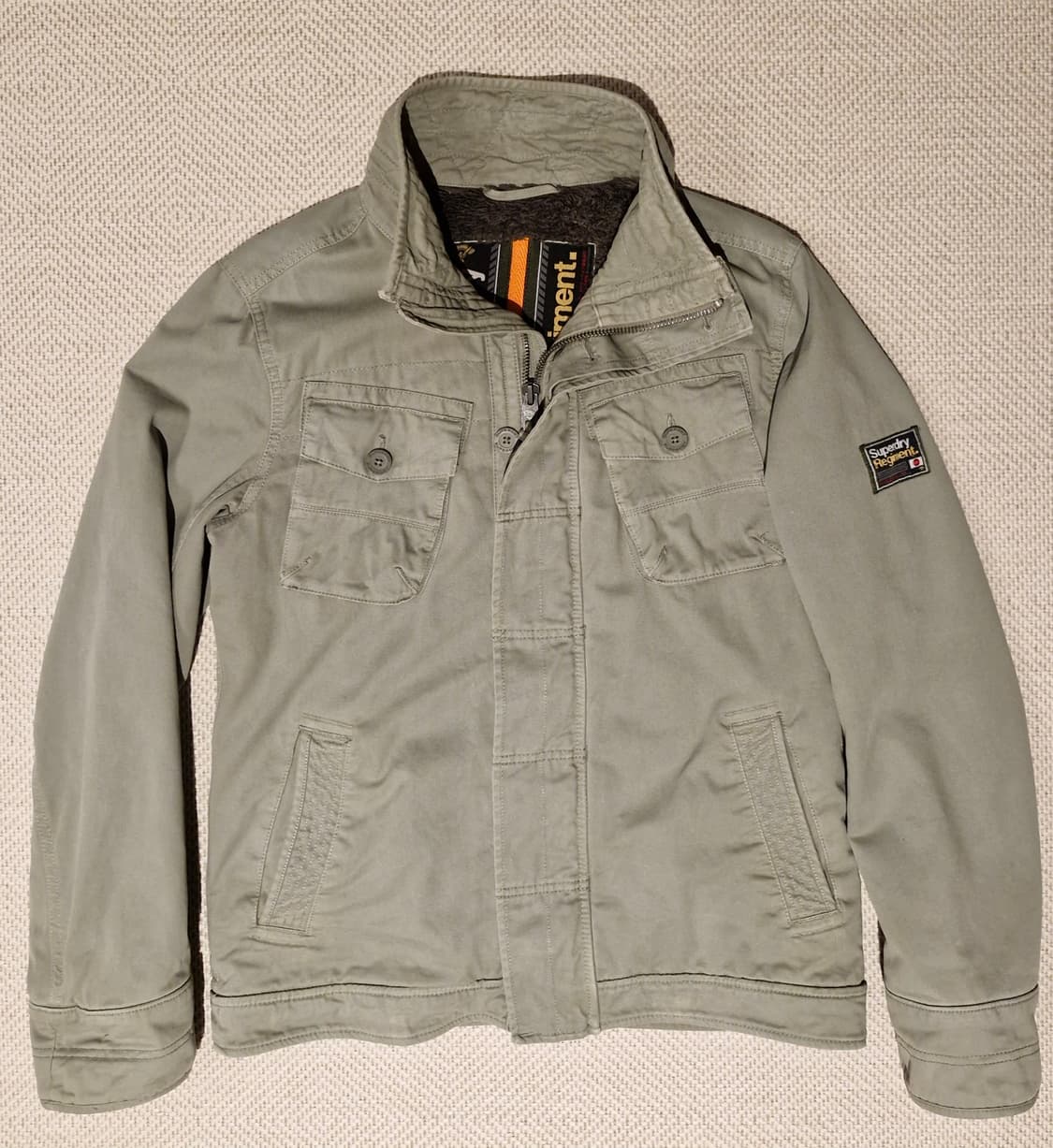 슈퍼드라이 레지먼트 밀리터리 자켓 M  상품이미지1
