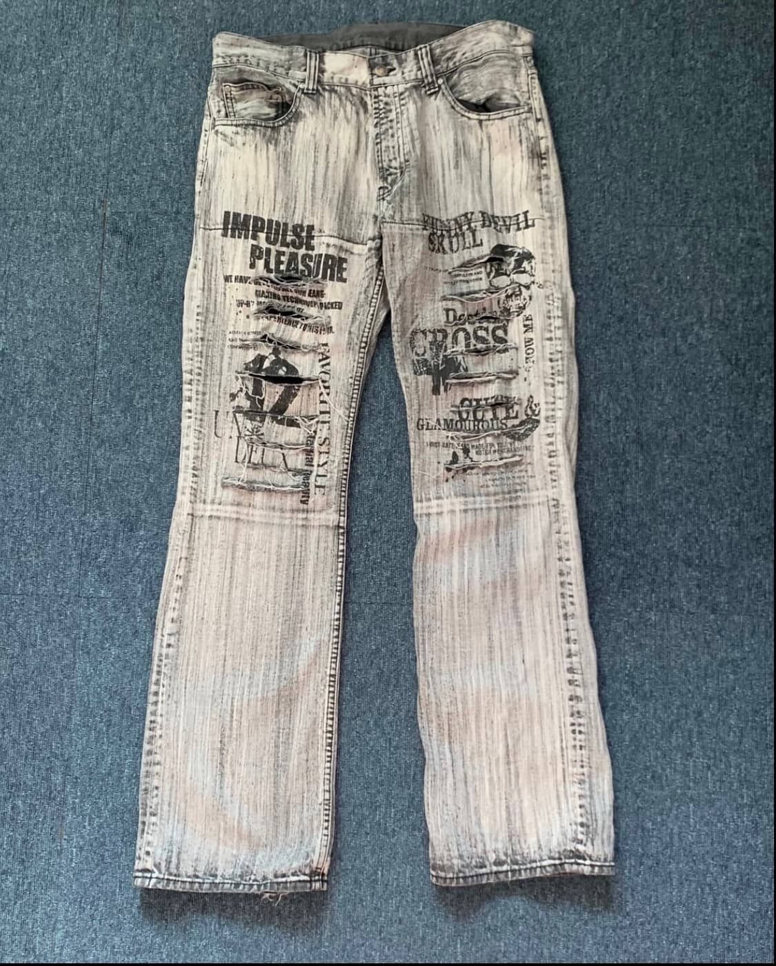 H.naoto 데미지 데님 상품이미지1