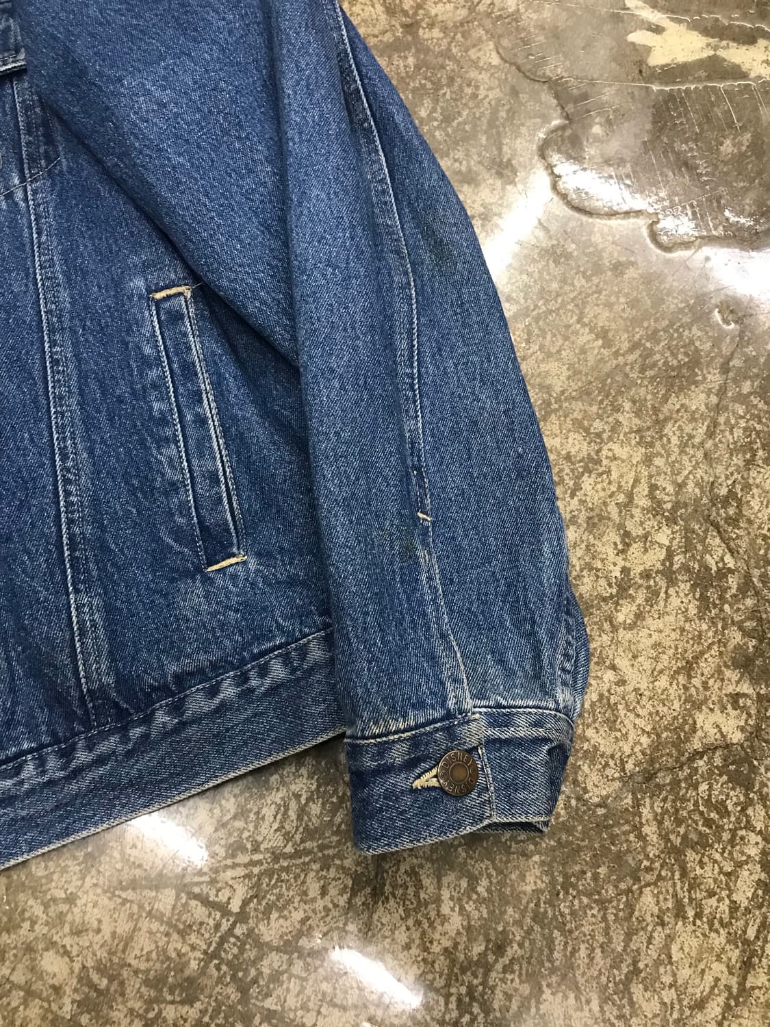 90s 디즈니 POOH 데님 자켓 상품이미지5