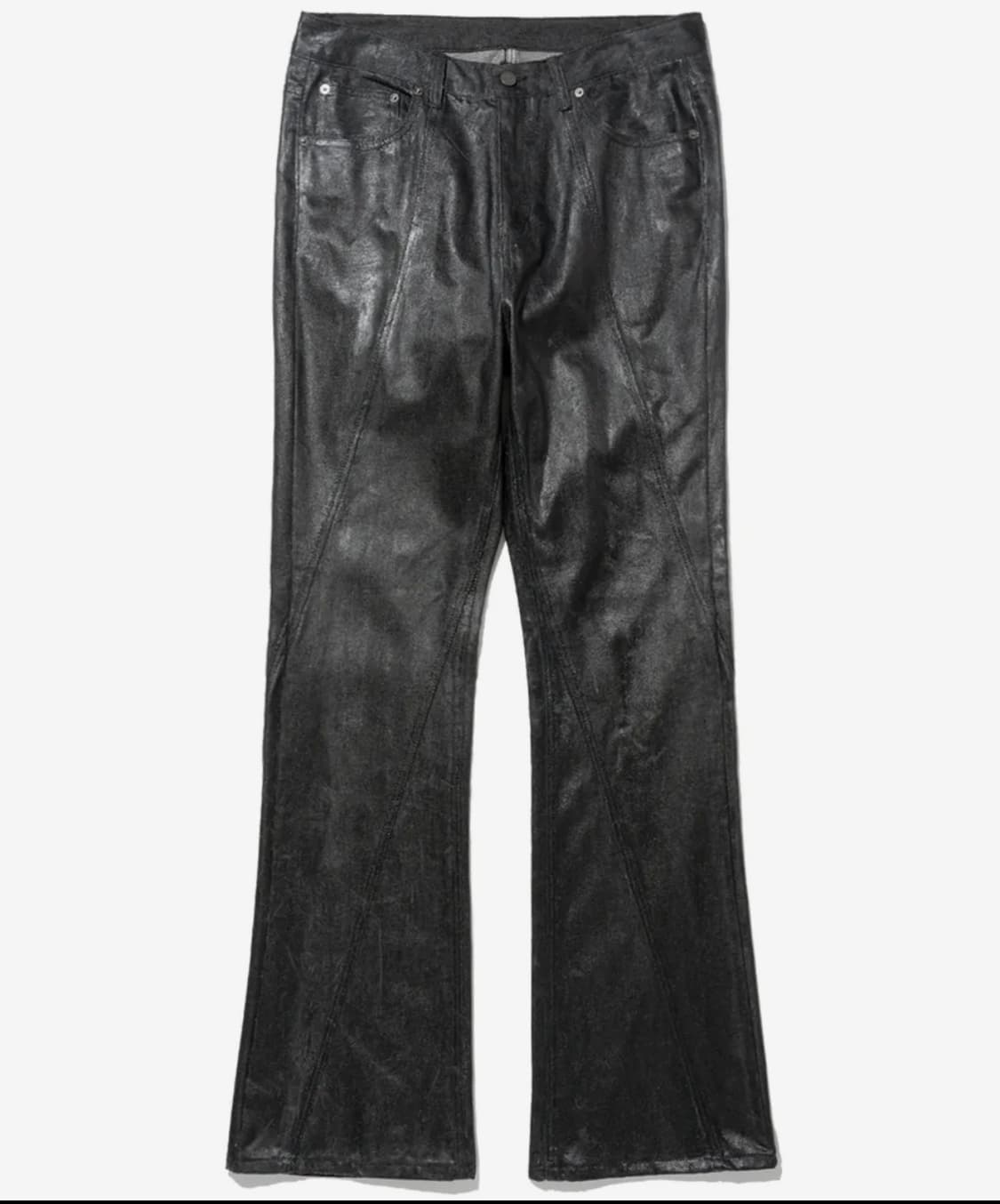 낫포너드 커브드더티워시데님팬츠 블랙 L 상품이미지2