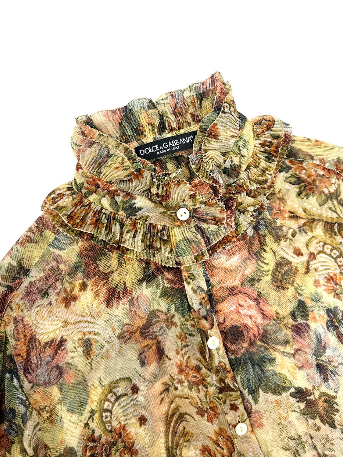 Dolce & Gabbana Floral Silk Blouse/ 44 상품이미지6