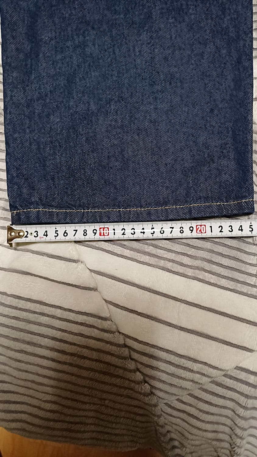 H&M 와이드청바지 33인치 기장107 상품이미지8