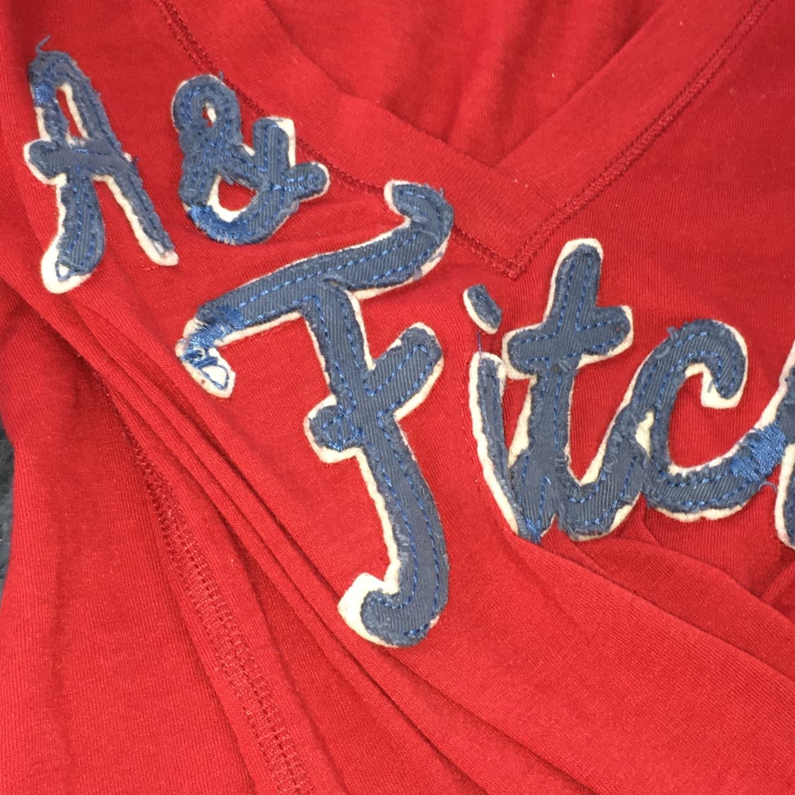 투티/0208 아베크롬비 앤 피치 와펜 로고 슬림 긴팔 y2k 상품이미지7