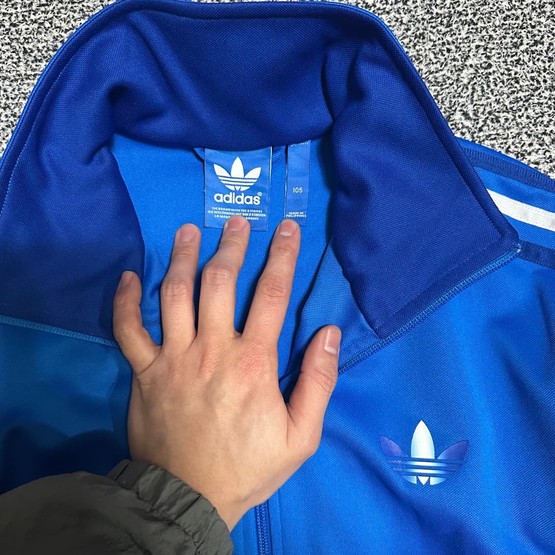 (105) 아디다스 파이어버드 트랙탑 져지 블루 상품이미지2
