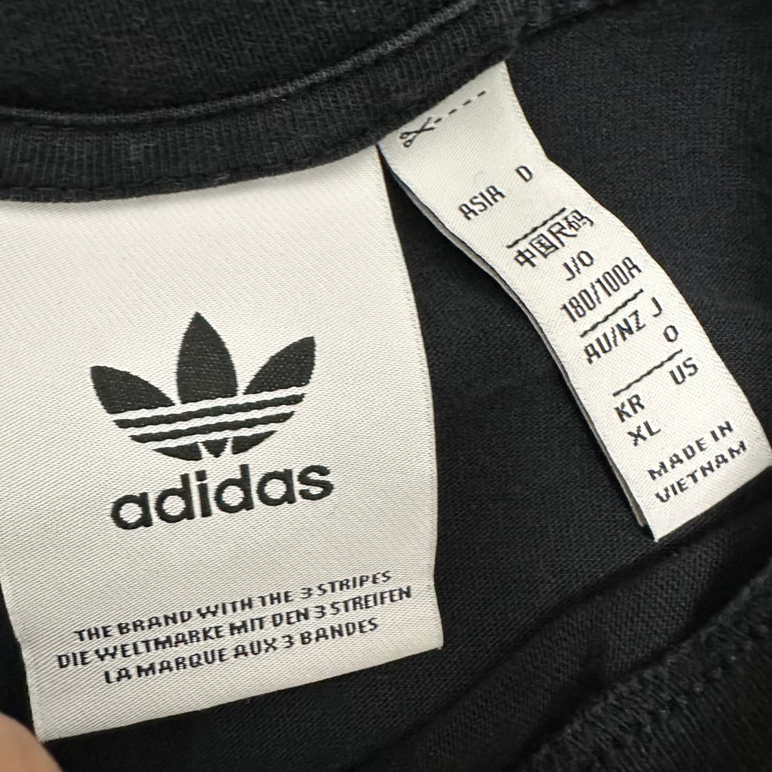 아디다스 여성 반팔티셔츠 블랙 105(XL) 상품이미지3