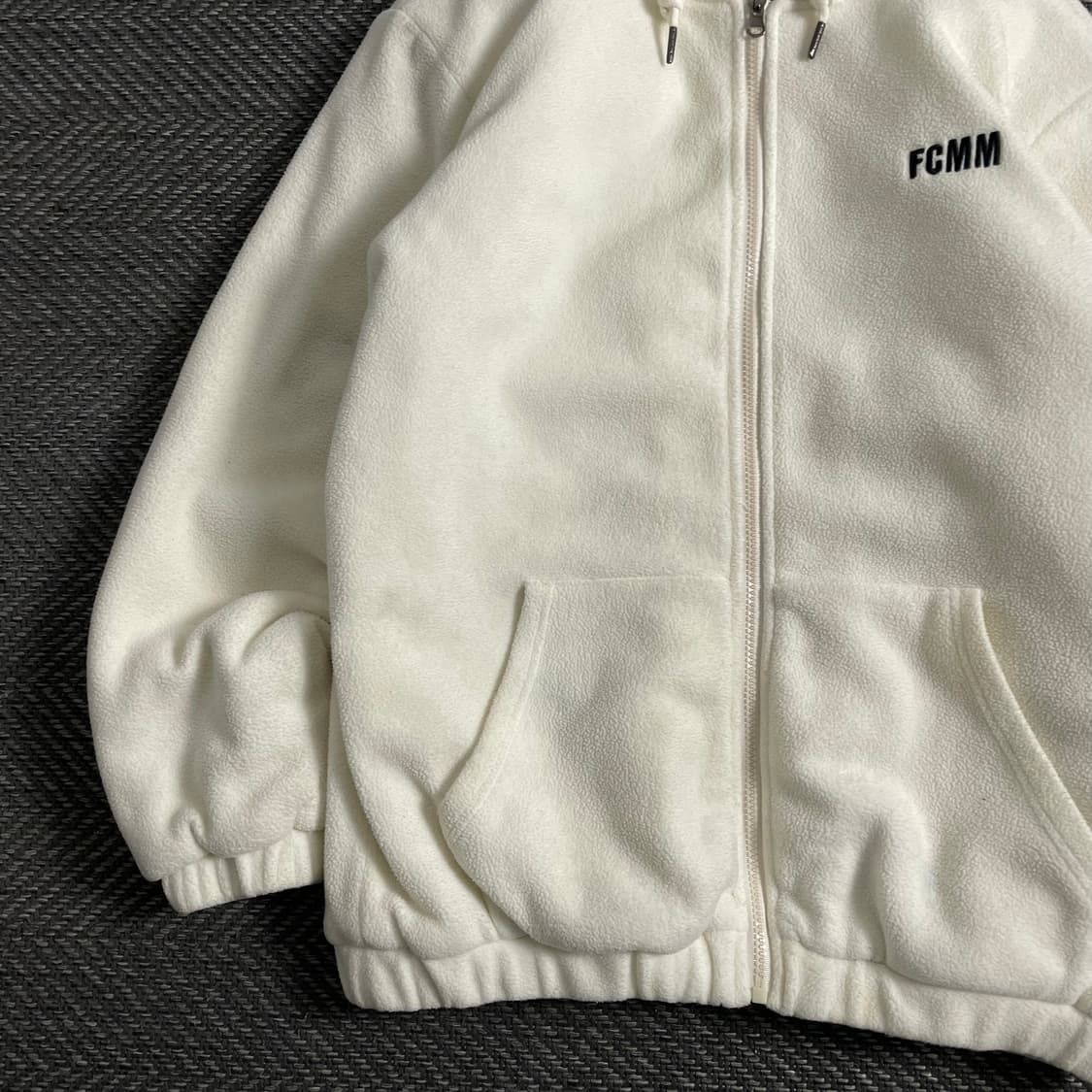 FCMM 빅로고 누빔 루즈핏 플리스 후드집업y 3871 상품이미지4
