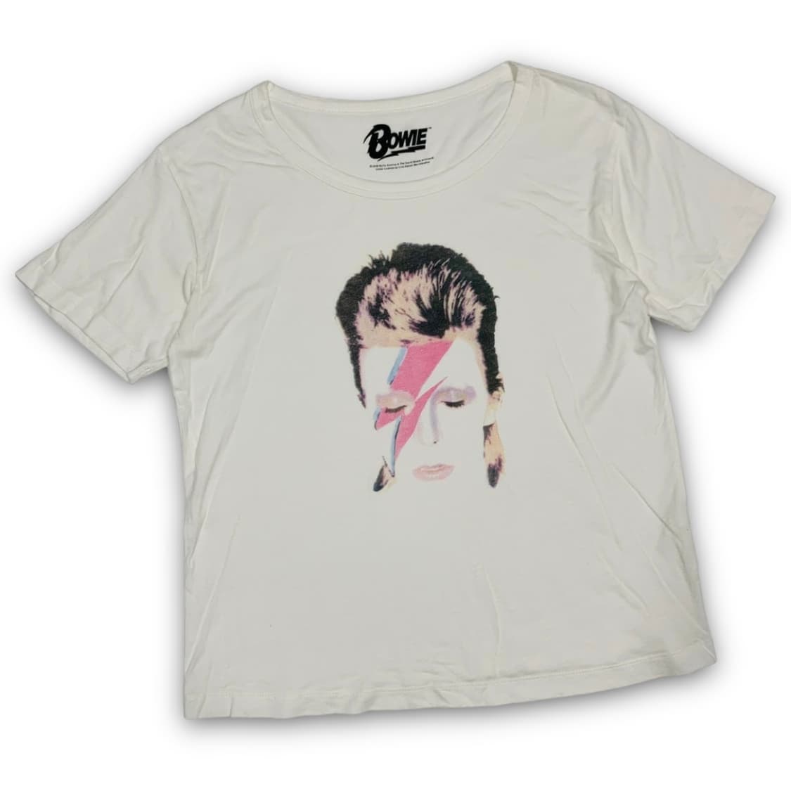 데이비드 보위 아트 2016년도 반팔 티셔츠 상품이미지2
