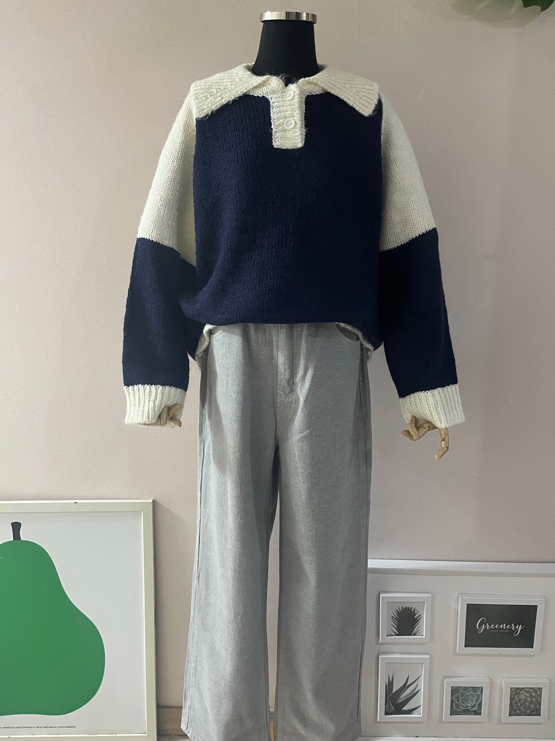 OOTJ그레이기모팬츠(M) 상품이미지8