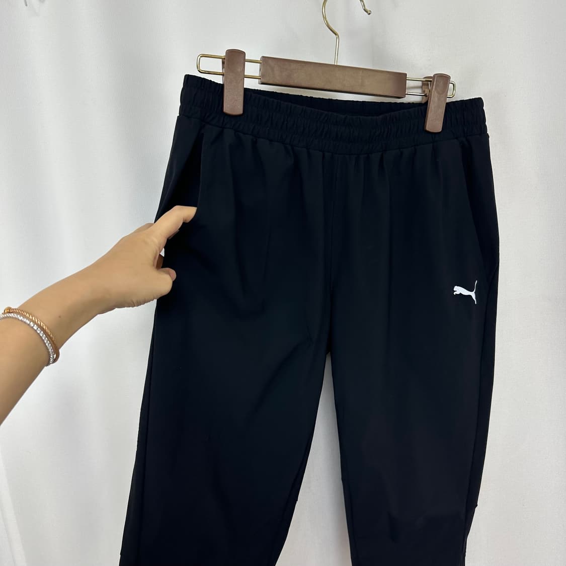 푸마 남성 밴딩 스판 바지 추리닝 6부  L 상품이미지3