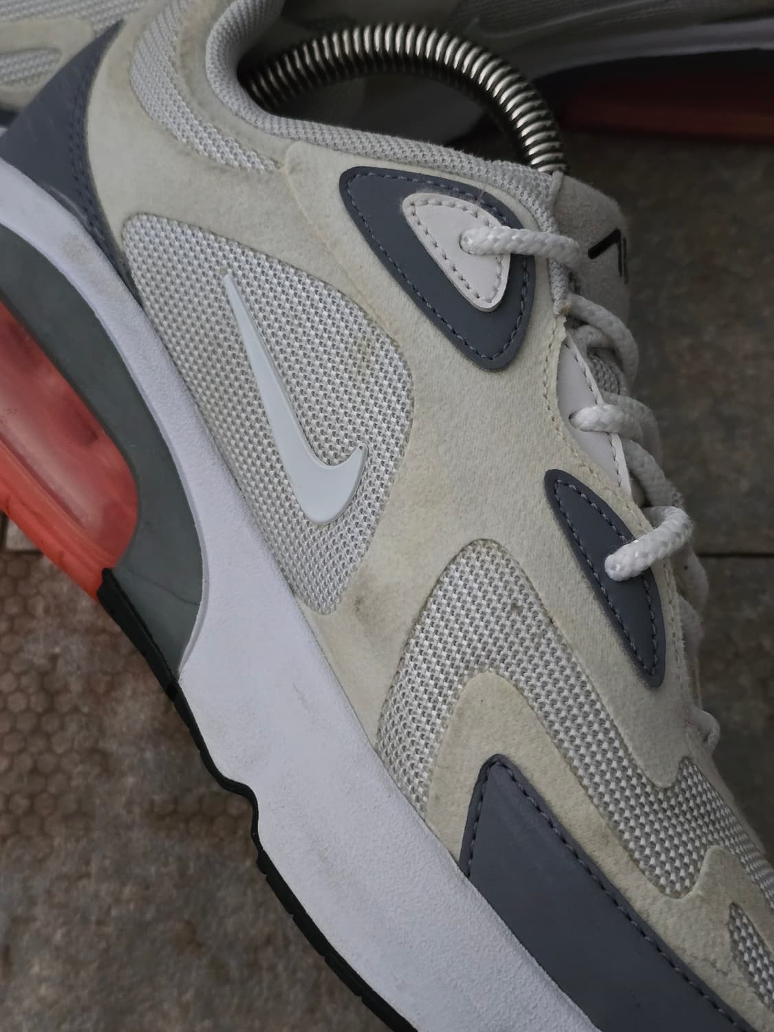 (230)나이키 에어맥스 200 그레이 핑크 상품이미지6