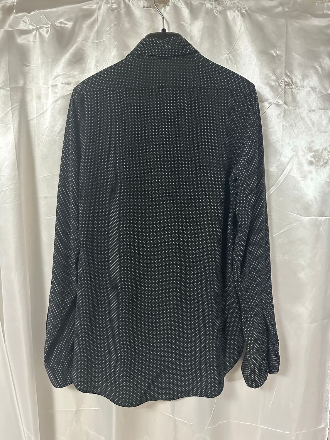 생로랑 에디기 실크 도트 셔츠 상품이미지3