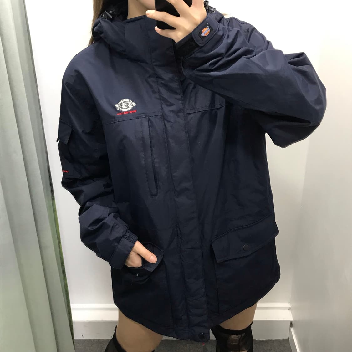 디키즈 네이비 점퍼 상품이미지2